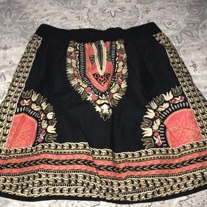 Patterned skirt